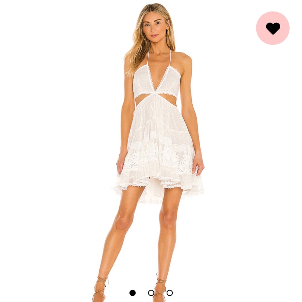 NWT Rococo Sand Ame Mini Dress in White